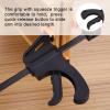 4-Piece One-Hand F Clamp Set, 20 x 11 cm view 3