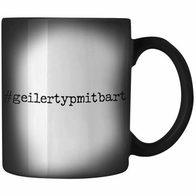 Trendation Magic Mug for Bearded Men – Hot Guy with Beard