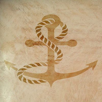 Anchor Stencil (82 x 60 cm)