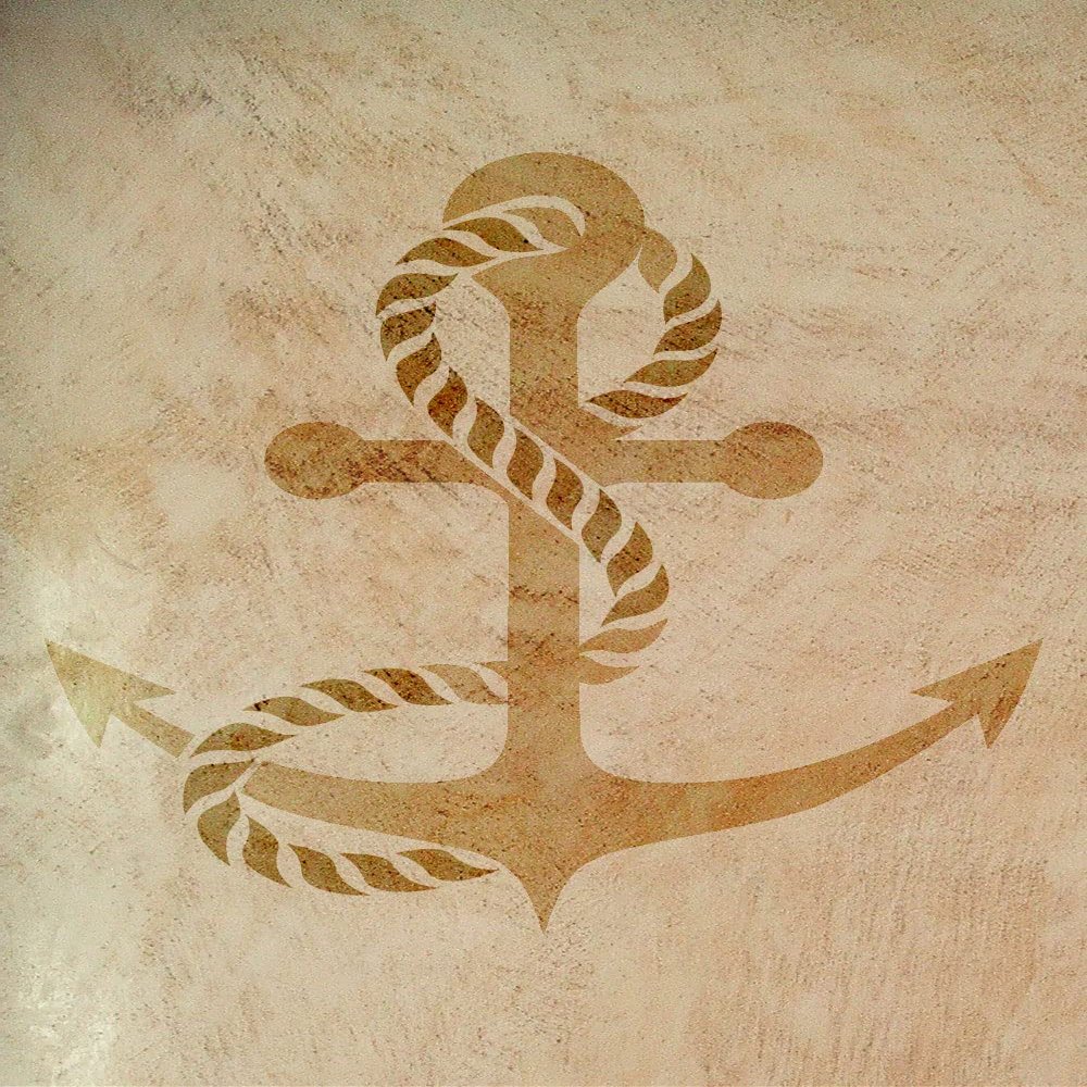 Anchor Stencil (82 x 60 cm)