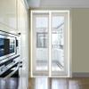 ERPENG Magnetic Mosquito Net Curtain, 225 x 205 cm, White view 2