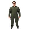 P'TIT CLOWN Fighter Pilot Costume - Air Pilot Suit for Carnival, Theme Parties, Costume Parties and Halloween - Adult Men - Jumpsuit - Khaki Green (S-M) view 1
