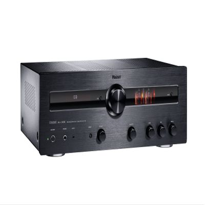 Magnat MA 900 Robust Stereo Hybrid Amplifier with Aluminum Front (Black)