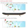 2 x Skateboard Grip Tape with Birds and Flying Sky Design view 2