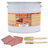 Water-Based Wood Impregnation, Interior & Exterior, 204 Dark Walnut, 0.75 L + Kit view 1