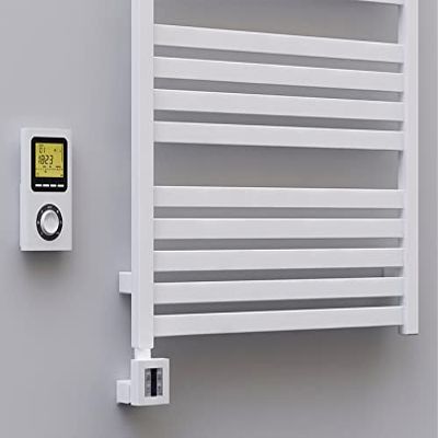 anapont Marlin Premium Electric Bathroom Radiator, 600 H x 600 W, White