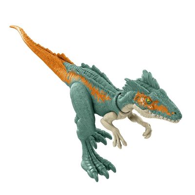Jurassic World Dominion Moros Intrepidus Dinosaur Toy, 18 cm, Articulated, Multicolor, HDX22