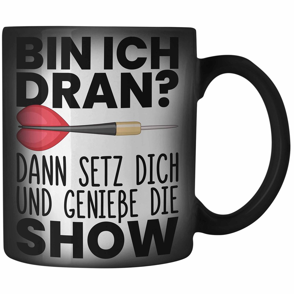 Trendation Dart Magic Mug – Color-Changing Gift for Dart Players