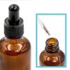 Youngever 16-Pack 30 mL Amber Glass Dropper Bottles with 2 Stainless Steel Mini Funnels view 2