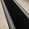 rugsx BCF MORAD Grek Runner – Black Greek Pattern, 70 x 940 cm view 4