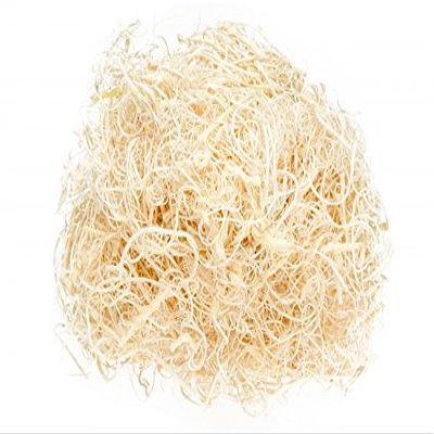 NaDeco Bleached Curly Moss, Approx. 500 g, Tamarind
