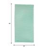 Green Petition Mare Beach Towel, Lightweight, 90 x 180 cm, Recycled and Organic Cotton Blend, Lime Green view 2