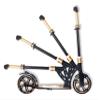 SIX DEGREES Aluminum Scooter with Folding Mechanism and Kickstand, 230/215 mm, ABEC 7, Height-Adjustable, GS-Tested, Gold view 3