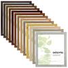 myposterframe Octavia Picture Frame 47.5 x 65 cm, Dark Walnut, Matte Acrylic Glass view 1