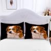 AOYNP Pyrenean Mastiff Duvet Cover Set, 200 x 200 cm, 3-Piece Microfiber view 4