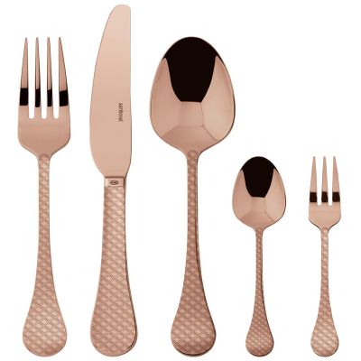 Taormina 30-Piece Cutlery Set, Vh, Stainless Steel/PVD Copper - 52766CN1 [SP]