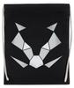 Grafic Badger Reusable Cotton Sports Travel Bag, Black view 1