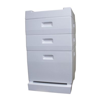 Segeberger TREND Hive with Flat Bottom and Smooth-Interior Lid