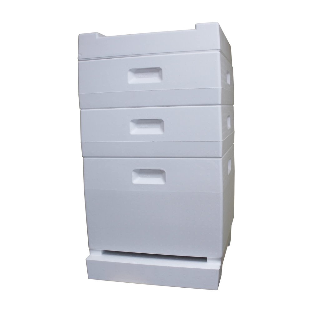 Segeberger TREND Hive with Flat Bottom and Smooth-Interior Lid