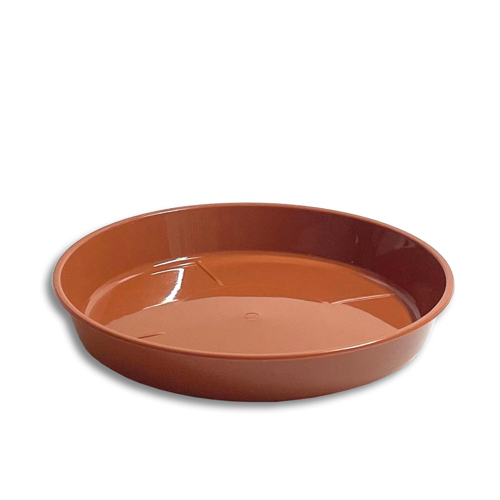 Wohnkult Round Plant Pot Saucer, 9 Sizes, 2 Colors (19 cm, Terracotta)