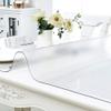 NECAUX Custom-Cut Frosted Table Protector, 1.5 mm Thick, Transparent Non-Slip PVC Cover view 3
