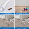 limiao123 Transparent PVC Chair Mat for Hard Floors, 1.5 mm, 50 x 170 cm view 4
