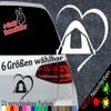Camping Heart Sticker, 6 Sizes, 21 Colors – Camping, Festivals, Vacations, Wilderness view 2