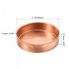 sourcing map Copper End Cap for Water Pipes, 54 mm (2.12 in) view 2