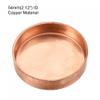 sourcing map Copper End Cap for Water Pipes, 54 mm (2.12 in) view 3