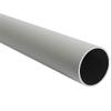 TIBU Aluminum Round Tube 43 x 2 mm, White Anodized RAL 9002, 300 mm view 1