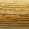 TIBU Aluminum Round Tube 43 x 2 mm, Light Oak Wood Decor, 4200 mm view 3