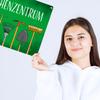 XXL “Rechenzentrum” Metal Garden Sign, 28 x 38 cm view 3
