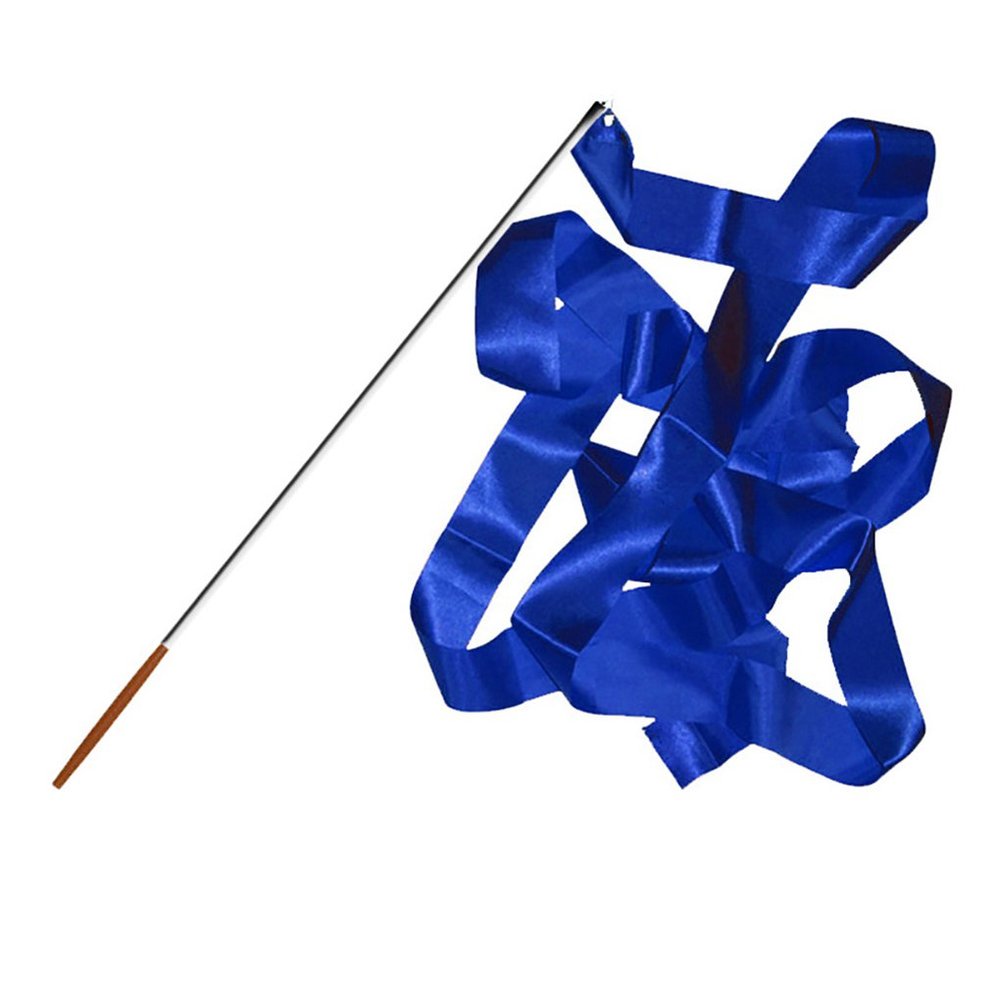 SpirWoRchlan 4 m Dance Ribbon with Stick, Blue