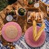 Zerodeko Basket for Picnics and Travel, Storage Basket for Desk and Living Room, Portable Bread Basket Made of High-Quality Material view 4
