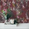 A.S. Création Dark Red Bird Wallpaper, Non-Woven Floral Wallpaper, Red/Green, 381785, 10.05 x 0.53 m, Made in Germany view 4