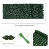Artificial Hedge Privacy Fence, Green Leaf, Expandable, 200 x 500 cm view 2
