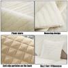 WYZPA Non-Slip Sofa Cover for L-Shaped Sectionals, Beige, 70 x 70 cm view 3