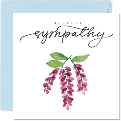 Stuff4 Deepest Sympathy Thinking of You Card