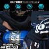 HK Army HSTL 68ci 4500psi HPA Paintball Tank, Carbon Fiber, Blue view 4