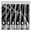 Wallario Binder Spine Stickers, Falling Stock Prices, Black and White, Set of 6 view 1