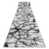 rugsx BCF MORAD Marble Gray Runner 100 x 990 cm view 2