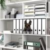Wallario Binder Spine Stickers, Cool French Bulldog with Orange Sunglasses, 9-Pack view 2