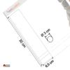 Wallario Binder Spine Stickers, Cool French Bulldog with Orange Sunglasses, 9-Pack view 4