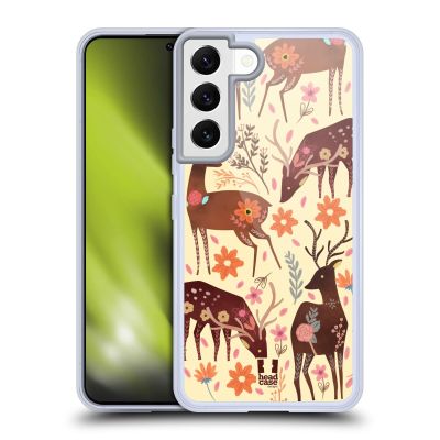 Head Case Designs REH Spring Animals Gel Case [Military-Grade Protection] Compatible with Samsung Galaxy S22 5G and MagSafe