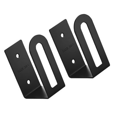 Wall-Mounted Stainless Steel Pot Lid Holders, 2-Pack