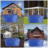ZHANGY Waterproof Outdoor Furniture Cover, 115 x 115 x 74 cm, for Rectangular Seating Sets view 4