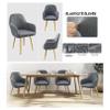 Stretch Armchair Slipcover with Armrests, 4-Piece Set view 4