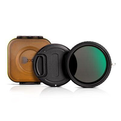 JJC 55mm Variable ND2-ND32 + CPL Filter for Sony FE 28-70mm, E 18-135mm, FE 35mm and Canon RF-S 18-150mm Lenses