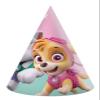 Procos Paw Patrol Skye & Everest Party Hats, FSC Paper, 6-Pack, Multicolor, 94115 view 1