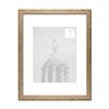 MDF Picture Frame Monika 33 x 33 cm, Modern Angular, Sonoma Oak, 1 mm Clear Plastic Glazing view 1